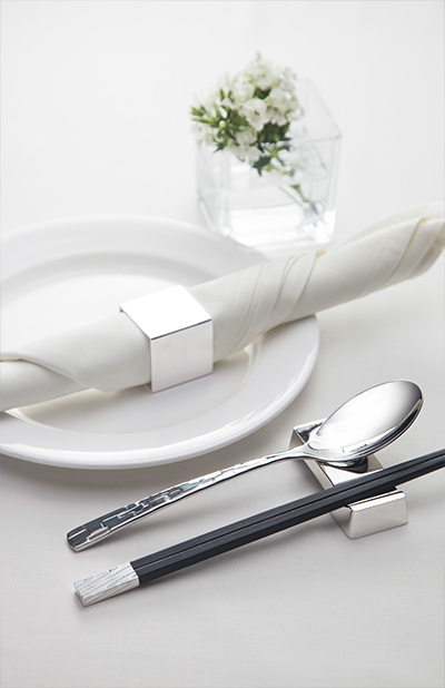 Napkin Ring & Card Stand