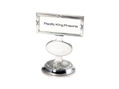 Buffet Card Stand