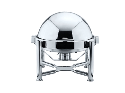 Stackable Round Roll Top Chafing Dish