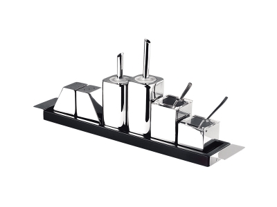 Condiment 9 Pcs Set - straight base