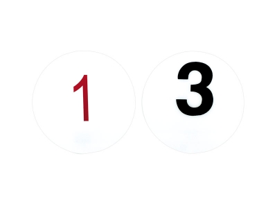 Acrylic Table Number