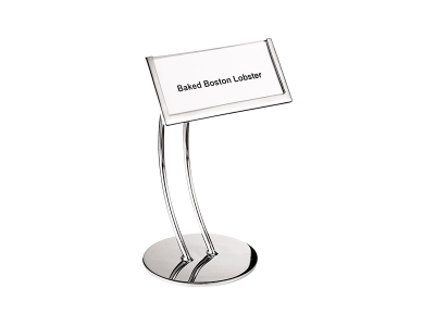 Buffet Card Stand