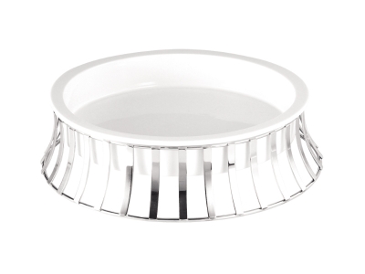 Porcelain Round Holder - short