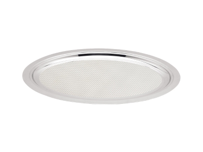 Oval Service Tray - 56.7cm - surface with pattern