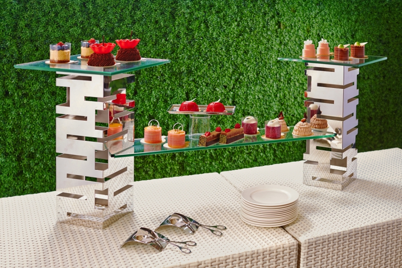 Kafe Riser Square Multi-Level Riser | WNK - First In Food Service