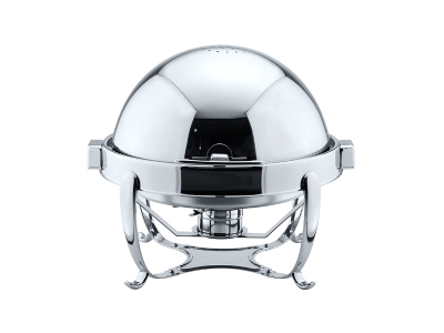 Round Roll Top Chafing Dish