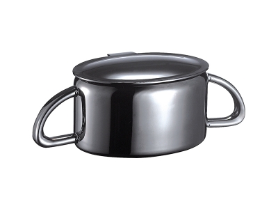 Sugar Bowl - 25cl - black titanium finish